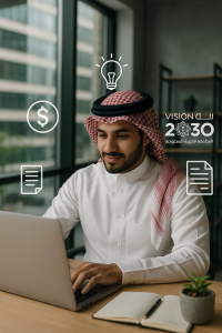 تسجيل مشروع ناشئ في السعودية