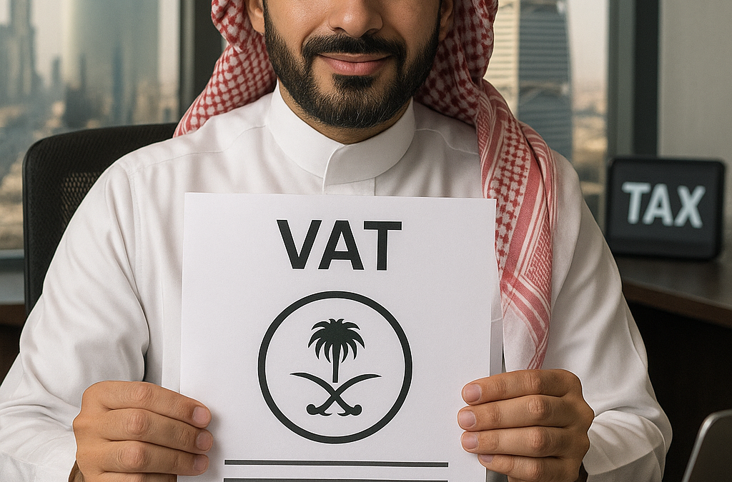 كل ما تحتاج معرفته عن التسجيل في ضريبة القيمة المضافة في السعودية (دليل 2025)
