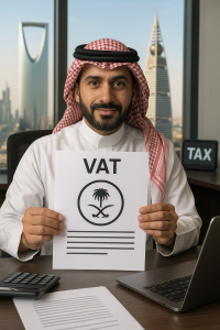 التسجيل في ضريبة القيمة المضافة في السعودية