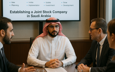 دليل تأسيس شركة مساهمة في السعودية: الشروط والخطوات القانونية للمستثمرين في 2025
