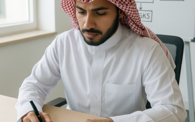 خطة عمل مشروع في السعودية: خطواتك الأولى لجذب التمويل والمستثمرين في 2025