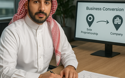 خطوات تحويل المؤسسة إلى شركة في السعودية: دليلك الكامل 2025