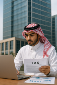 الضرائب في السعودية